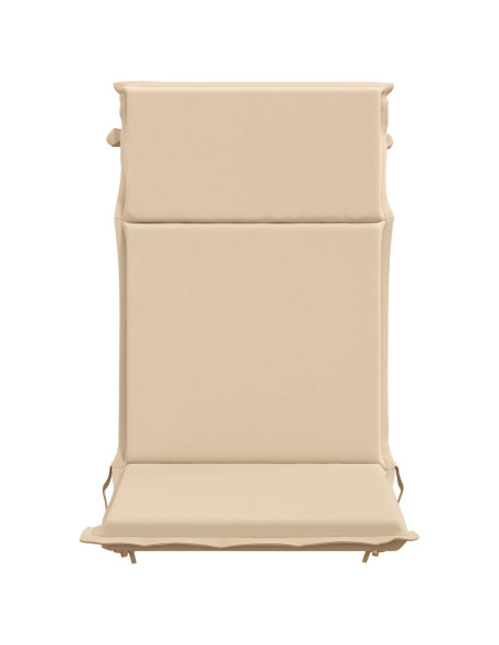 Cuscino per sedia a schienale alto GEMERT 4 pz 100% Poliestere