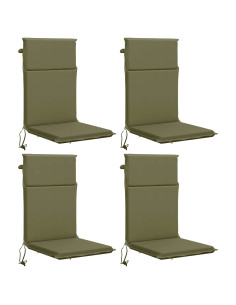 Cuscino per sedia a schienale alto GEMERT 4 pz 100% Poliestere 2
