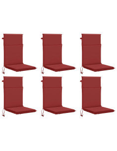 Cuscino per sedia a schienale alto GEMERT 6 pz 100% Poliestere 2