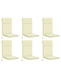 Cuscino per sedia a schienale alto GEMERT 6 pz 100% Poliestere 2