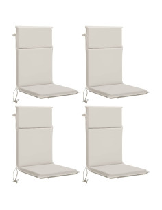 Cuscino per sedia a schienale alto GEMERT 4 pz 100% Poliestere 2