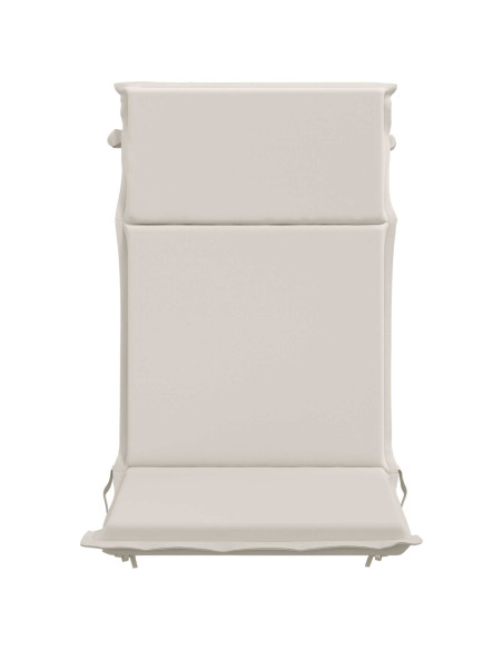 Cuscino per sedia a schienale alto GEMERT 4 pz 100% Poliestere