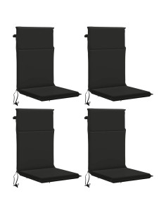 Cuscino per sedia a schienale alto GEMERT 4 pz 100% Poliestere 2