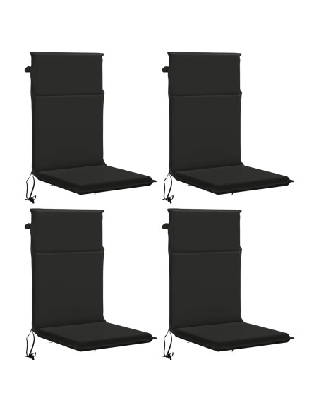 Cuscino per sedia a schienale alto GEMERT 4 pz 100% Poliestere