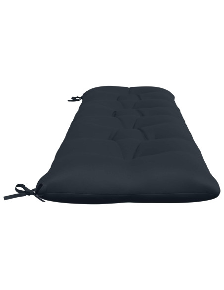 Cuscino per panchina VIANEN 100% Poliestere Blu Scuro