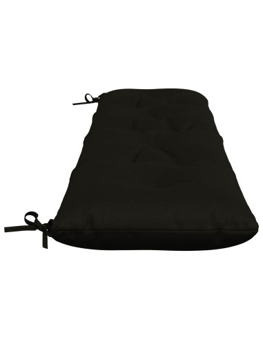 Cuscino per panchina VIANEN 100% Poliestere Nero