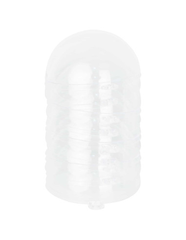 Set di Palline di Natale 50 pz Trasparente Diam. 5 cm Plastica