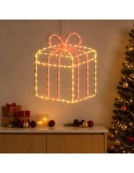 Luci di Natale per finestra a sagoma LOVIISA 200 LED