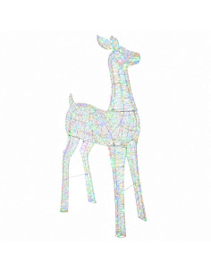 Renna di Natale luminosa a LED LOVIISA 900 LED Multicolore 2