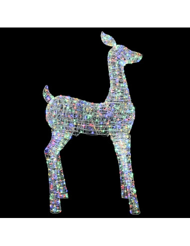 Renna di Natale luminosa a LED LOVIISA 900 LED Multicolore