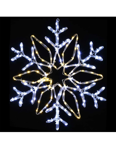 Luci di Natale a fiocco di neve LOVIISA 140 LED