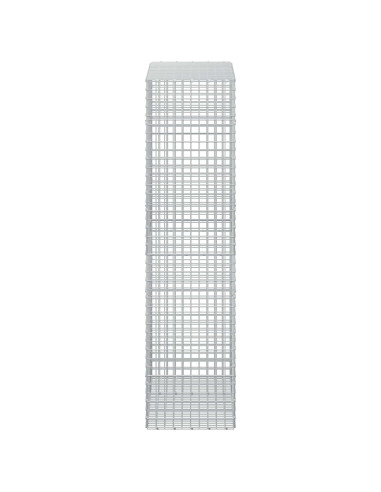Gabione con filo da 5 mm e rete da 5x5 cm 150x50x200 cm