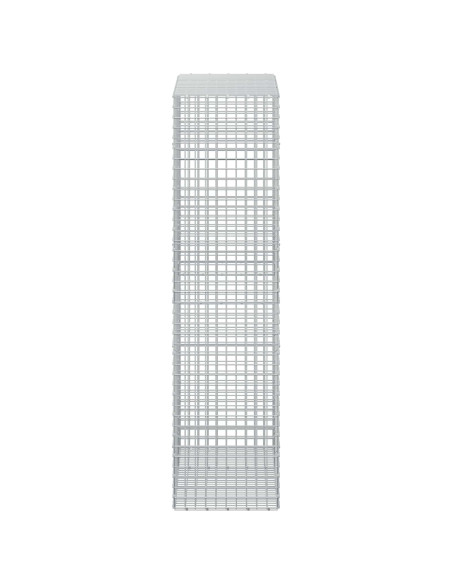 Gabione con filo da 5 mm e rete da 5x5 cm 150x50x200 cm