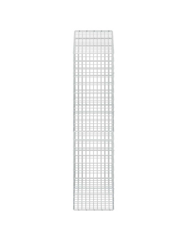 Gabione con Filo da 5 mm e Rete da 5x10 cm 150x50x200 cm