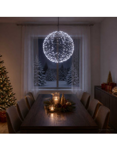 Luce a punta di Natale 750 LED Bianco freddo Ø 50 x 52 cm