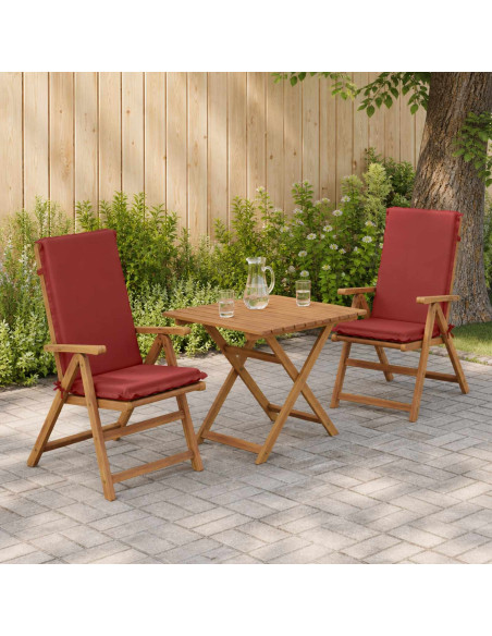 Cuscino per sedia a schienale alto GEMERT 2 pz 100% Poliestere
