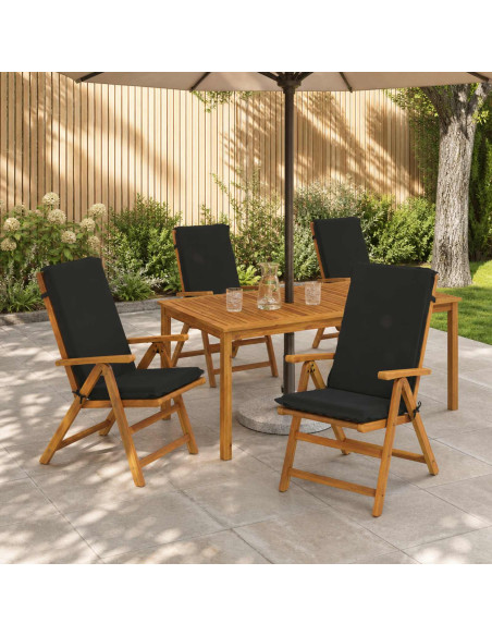 Cuscino per sedia a schienale alto GEMERT 4 pz 100% Poliestere