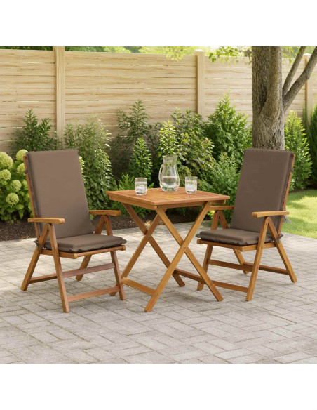 Cuscino per sedia a schienale alto GEMERT 2 pz 100% Poliestere