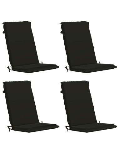 Cuscino per sedia a schienale alto GEMERT 4 pz 100% Poliestere