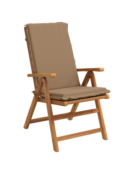 Cuscino per sedia a schienale alto GEMERT 4 pz 100% Poliestere