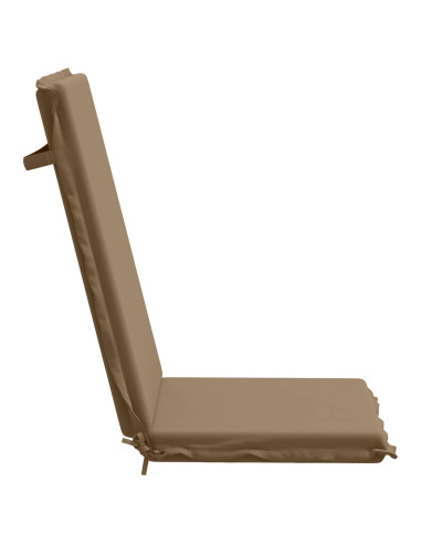 Cuscino per sedia a schienale alto GEMERT 4 pz 100% Poliestere