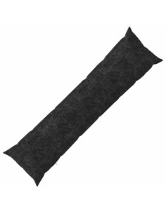 Cuscino HEERLEN Antracite 40 x 145 cm Tessuto Chenille 2