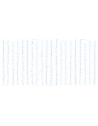 Tenda luminosa Trasparente 600 x 300 cm PVC 600 LED
