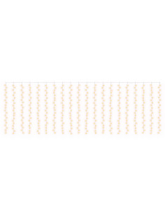 Tenda luminosa Trasparente 600 x 200 cm PVC 400 LED 2