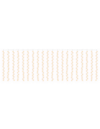 Tenda luminosa Trasparente 600 x 200 cm PVC 400 LED