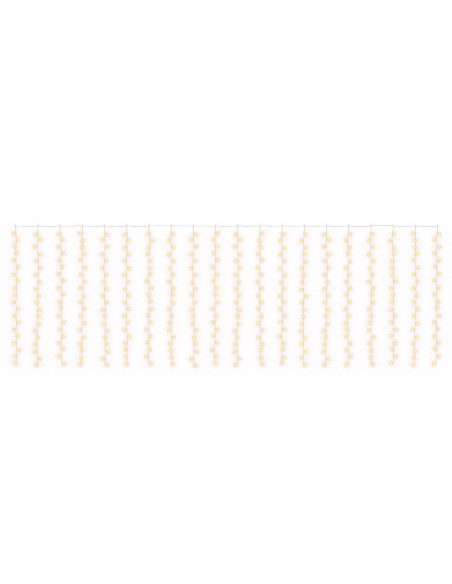 Tenda luminosa Trasparente 600 x 200 cm PVC 400 LED
