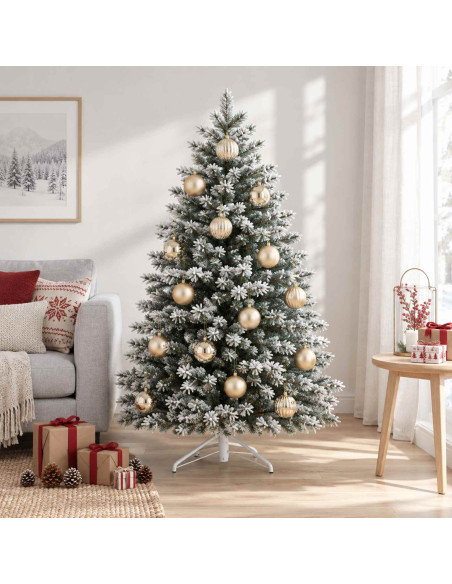 Set di palline di Natale XL 15 pz Oro Diam. 10 cm Plastica