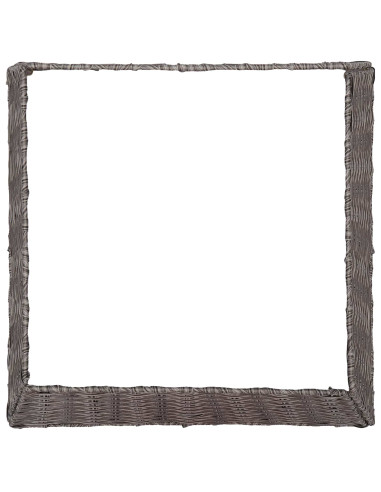 Collare per Albero di Natale Quadrato Grigio 60 x 60 x 28 cm