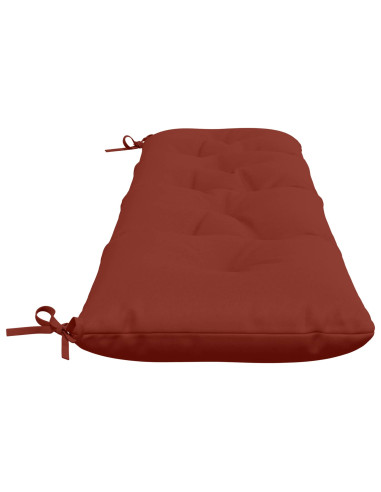 Cuscino per panchina VIANEN 100% Poliestere Rosso
