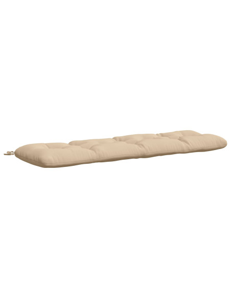 Cuscino per panchina VIANEN 100% Poliestere Crema
