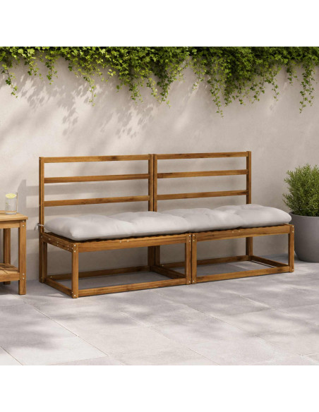 Cuscino per panchina VIANEN 100% Poliestere Bianco