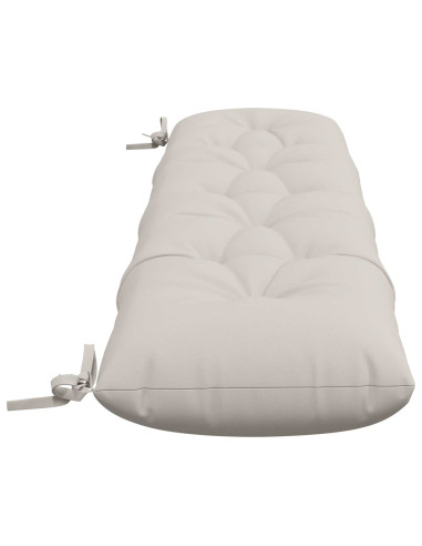 Cuscino per panchina VIANEN 100% Poliestere Bianco
