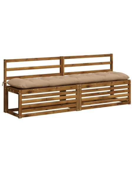 Cuscino per panchina VIANEN 100% Poliestere Sabbia