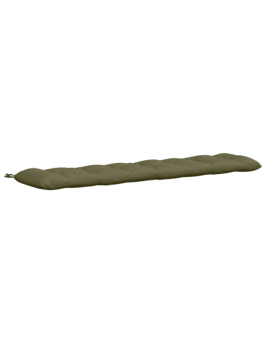 Cuscino per panchina VIANEN 100% Poliestere Verde Oliva