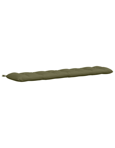 Cuscino per panchina VIANEN 100% Poliestere Verde Oliva