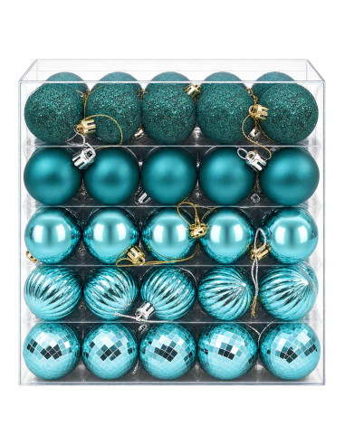 Set di Palline di Natale 100 pz Verde 4 cm Polistirolo