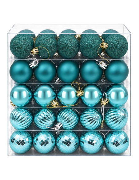 Set di Palline di Natale 100 pz Verde 4 cm Polistirolo
