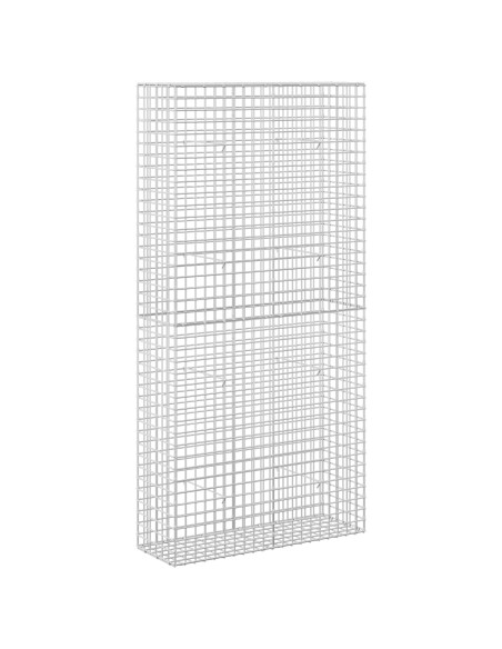 Gabione con filo da 5 mm e rete da 5x5 cm 100x30x200 cm