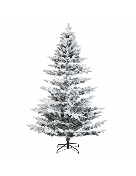 Albero di Natale artificiale con palline 150 cm 150 LED