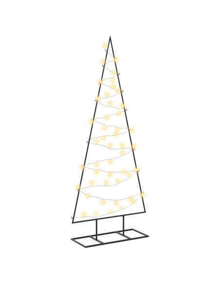 Albero di Natale in metallo con LED KUOPIO 125 cm Bianco caldo