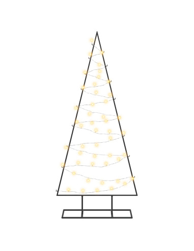 Albero di Natale in metallo con LED KUOPIO 125 cm Bianco caldo