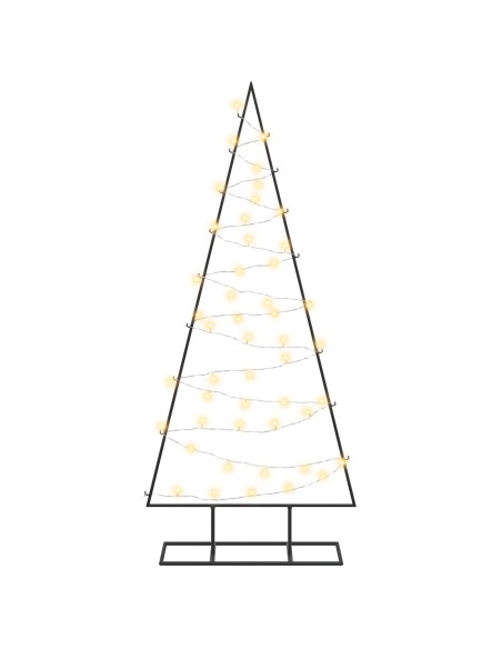Albero di Natale in metallo con LED KUOPIO 125 cm Bianco caldo