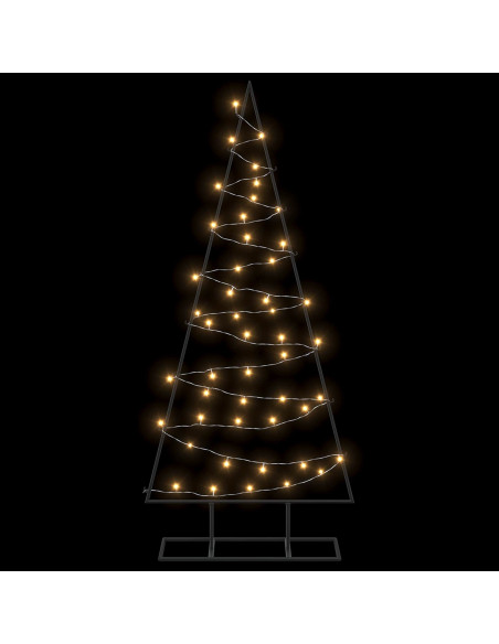 Albero di Natale in metallo con LED KUOPIO 125 cm Bianco caldo