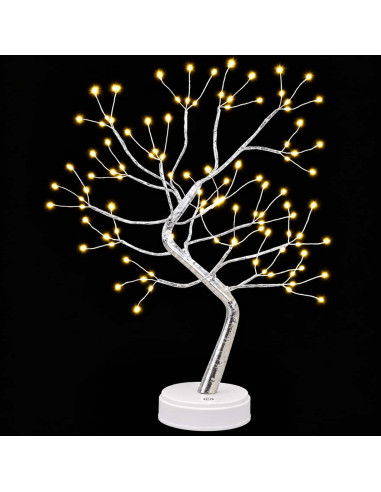 Mini albero di Natale starburst 2 pz Argento 12 x 50 cm Acciaio