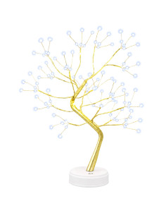 Mini albero di Natale starburst 2 pz Oro 12 x 50 cm Acciaio 2