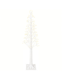 Albero di Natale Starburst Bianco 17 x 17 x 150 cm Plastica 2